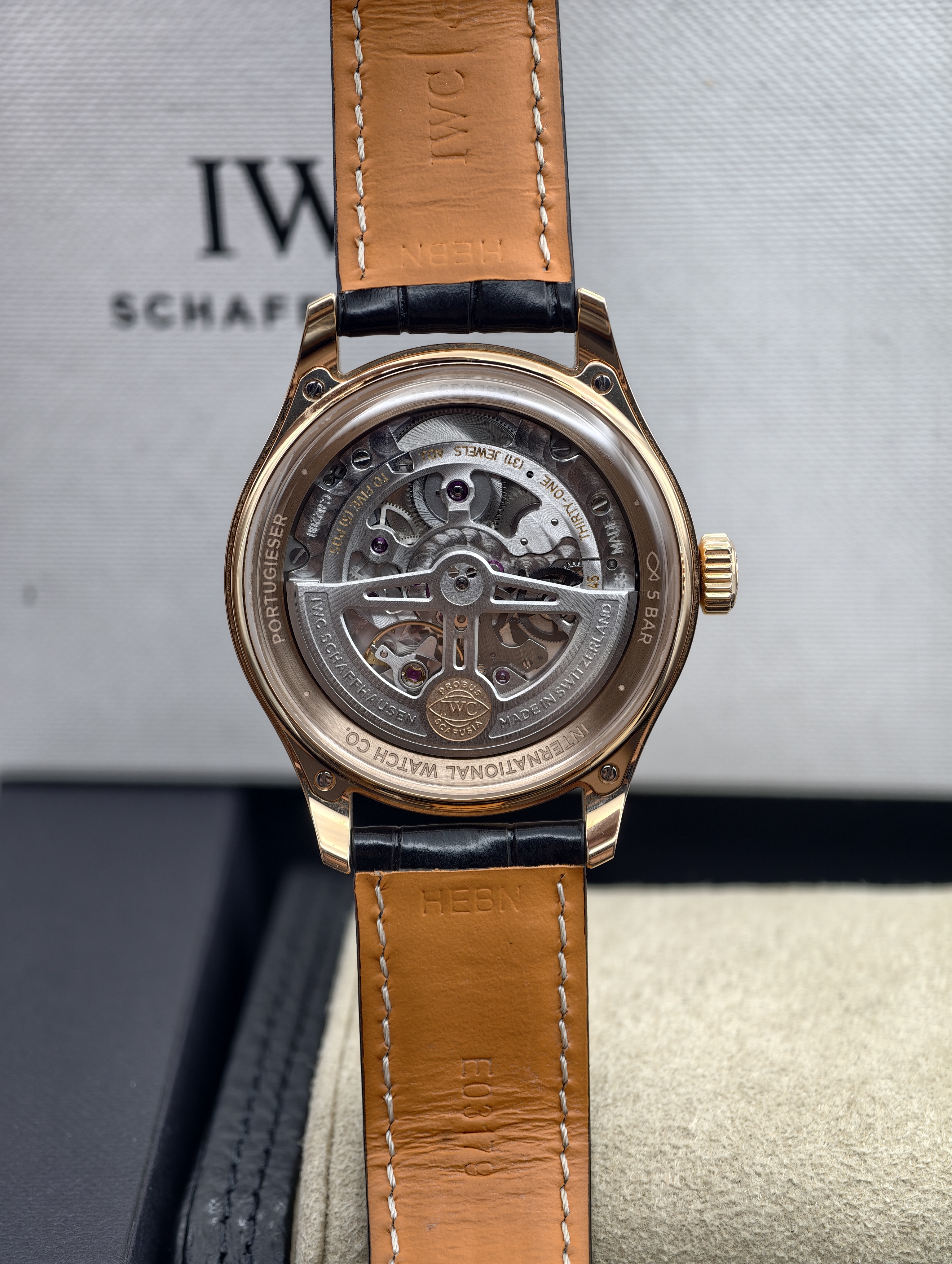 IWC  Portugieser 40 Obsidiana