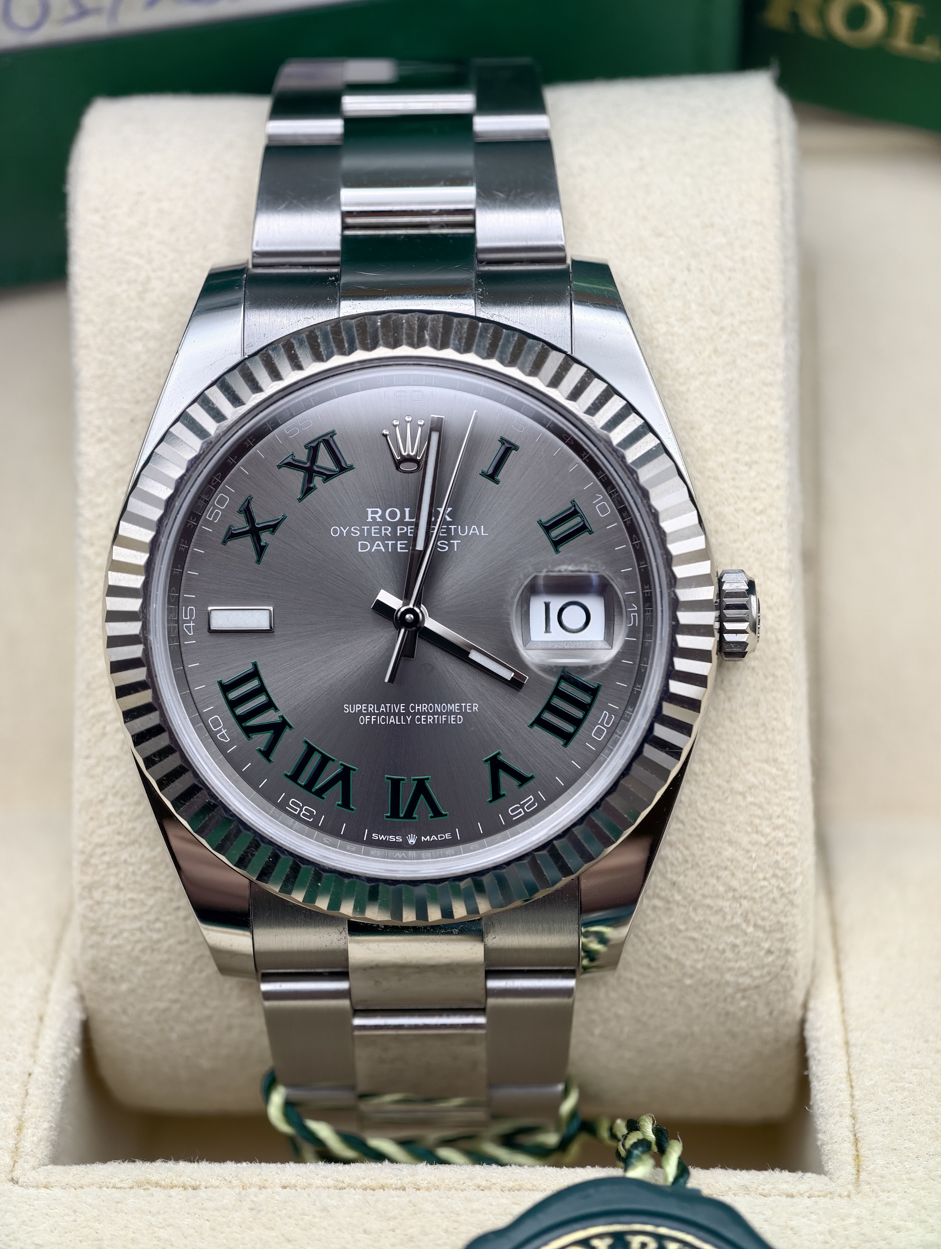 Rolex Datejust 41 Wimbledon 