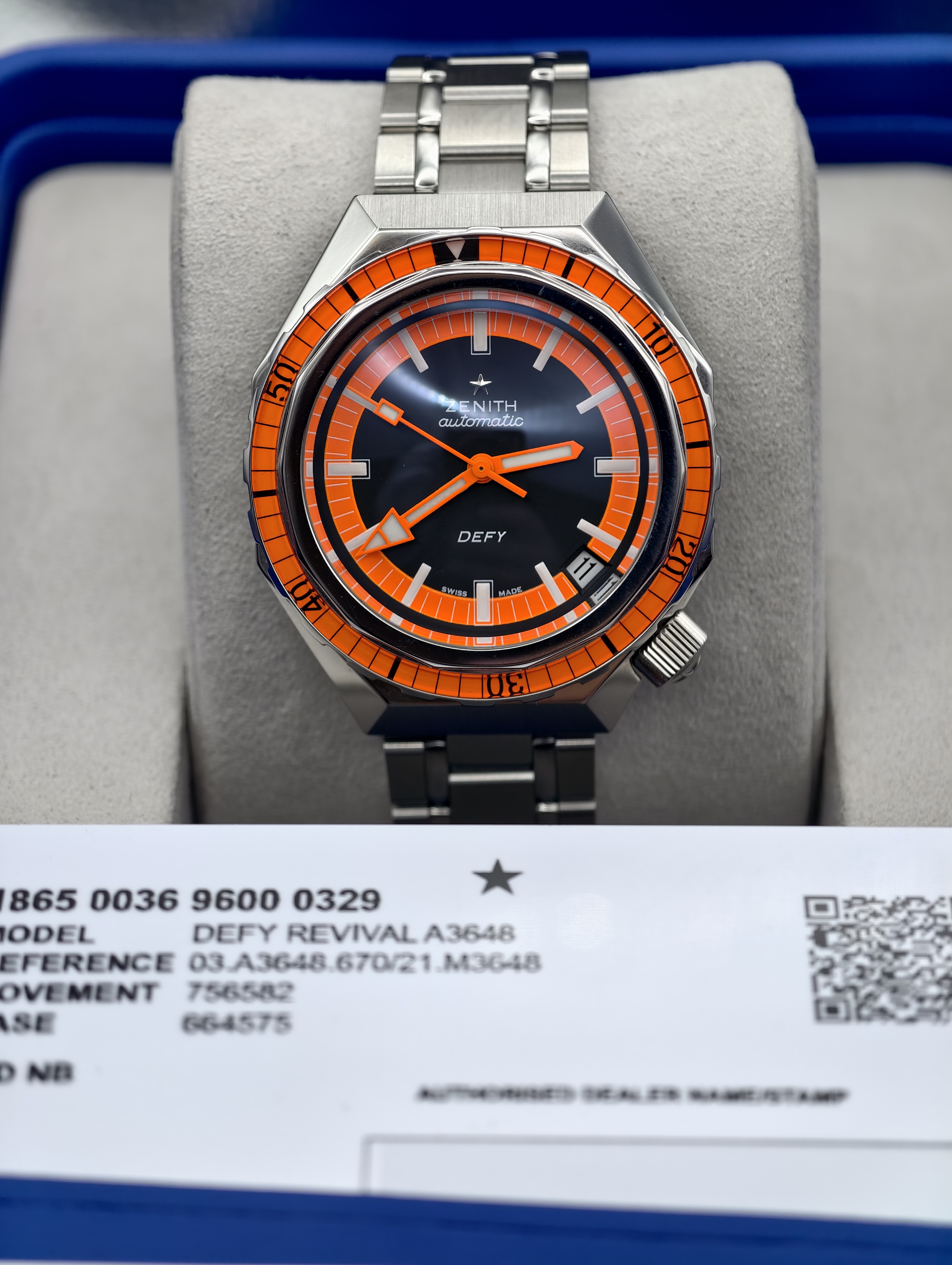Zenith  Defy Revival A3648
